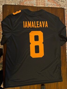 UT Vols Black Jersey Iamaleava
